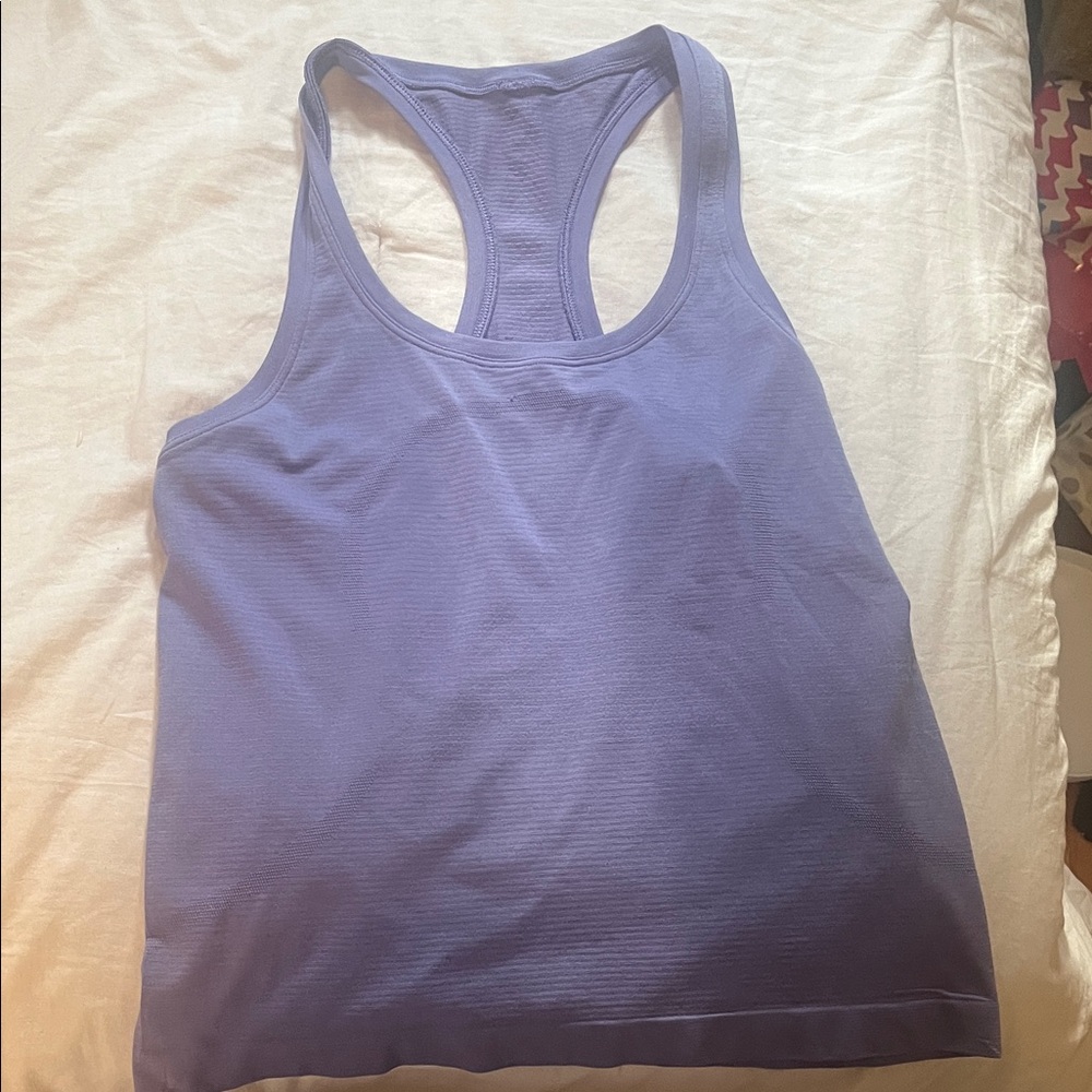 Lululemon Purple Swiftly Tech Racerback Tank Top Size 6